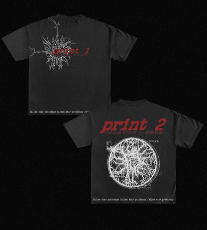 Custom Multi Color, Multi Print Location Shirts